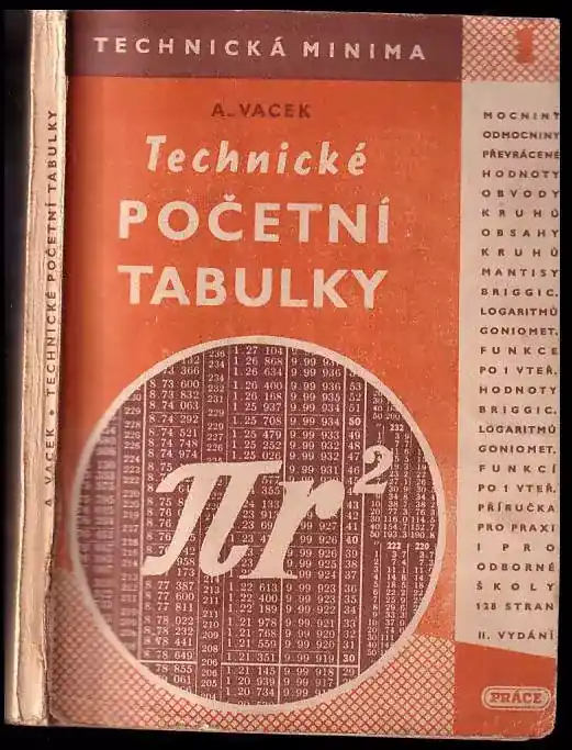 Technické početní tabulky : Příruč pro praxi i pro odb. šk. Levný