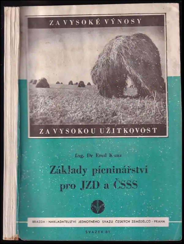 Základy pícninářství pro JZD a ČSSS Sleva