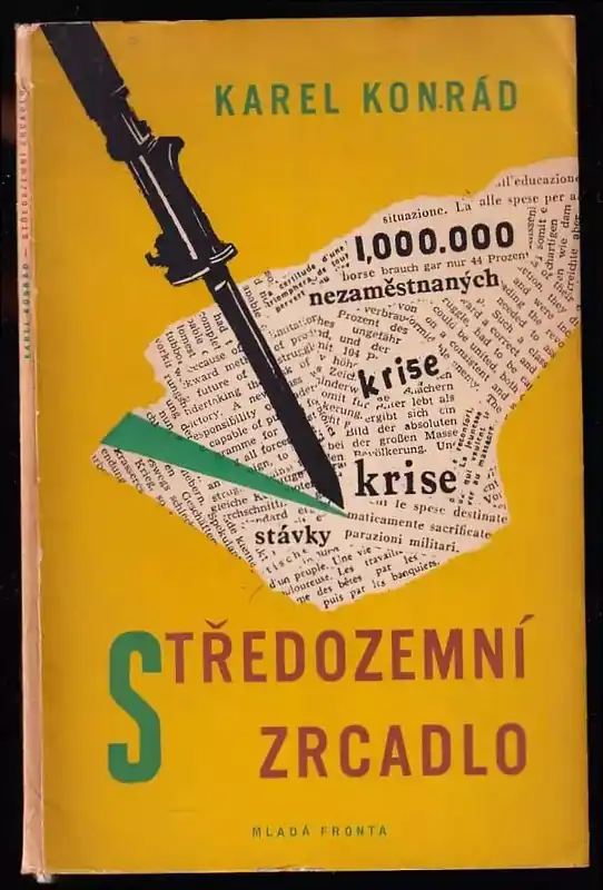 Jen Po Omezenou Doba Středozemní zrcadlo - DEDIKACE / PODPIS KAREL KONRÁD