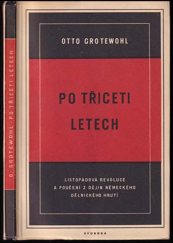 Omezená Nabídka Po třiceti letech : Listopadová revoluce a poučení z dějin německého dělnického hnutí