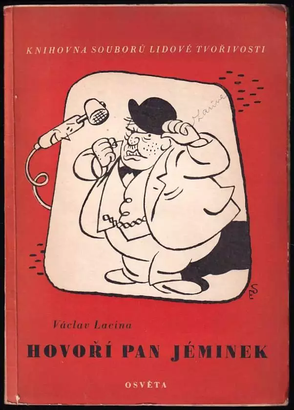 Sezónní Sleva Hovoří pan Jéminek PODPIS VÁCLAV LACINA NA OBÁLCE