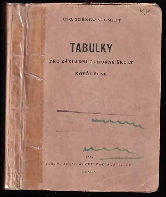 Tabulky pro základní odborné školy kovodělné Víkendová Akce