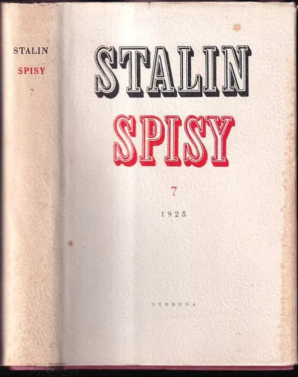 Nakupujte Hned Spisy : 1925 - Svazek 7