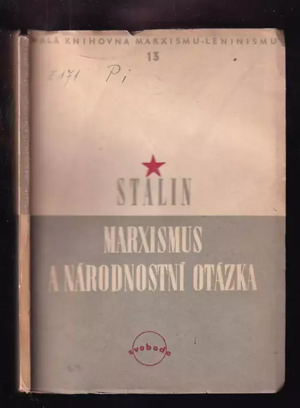 Dokud Zásoby Vydrží Marxismus a národnostní otázka