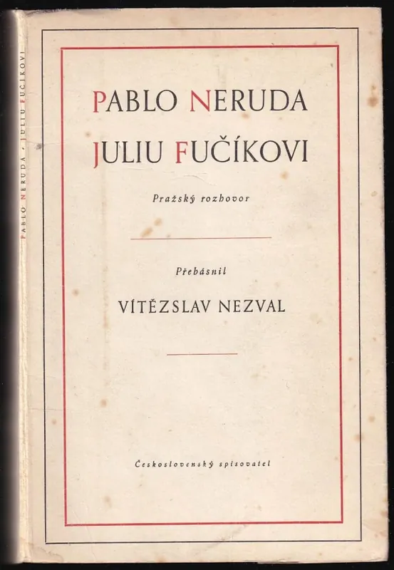 Tovární Cena Juliu Fučíkovi : pražský rozhovor