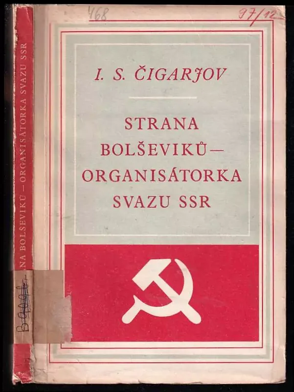 Horká Nabídka Strana bolševiků - organisátorka Svazu SSR