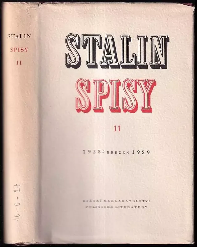 Spisy : 1928 - březen 1929 - Svazek 11 Časově Omezené